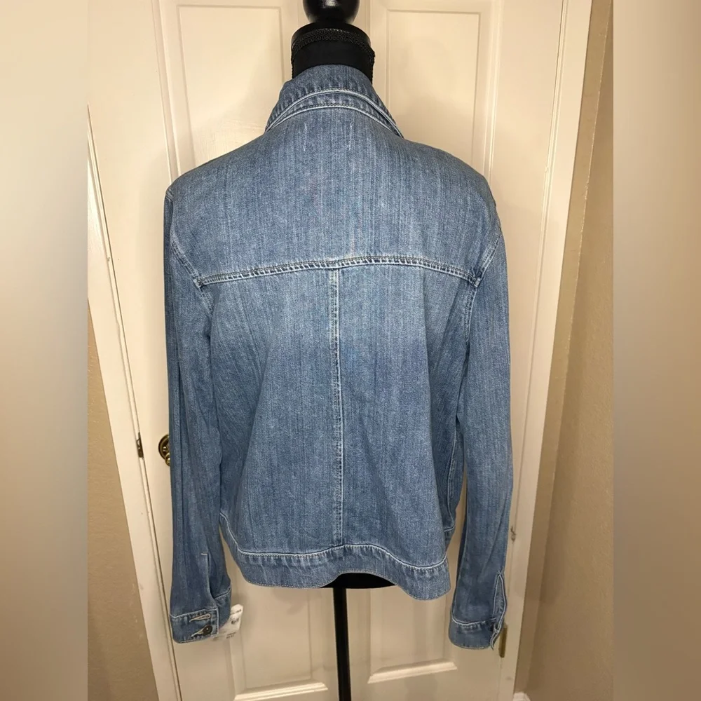 PAIGE Blue Denim Jacket for Women - Picture 2 of 5